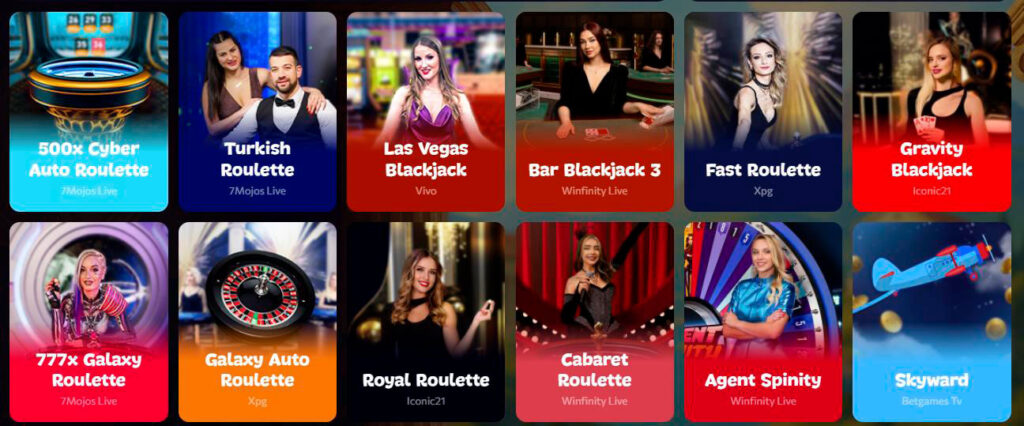 live aphrodite casino